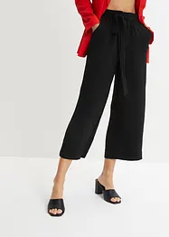 Pull on-culottes med oppbrett, bonprix