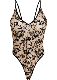 Stringbody ouvert med print, VENUS