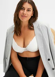 Push up-BH med fine blonder (3-pack), bonprix