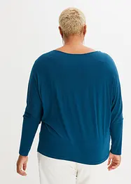 Langermet topp i myk viskosemiks, bonprix