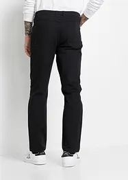 Classic Fit-bukse med stretch i 100% bomull, Straight, bonprix