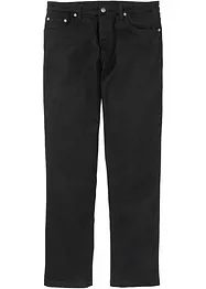 Classic Fit-bukse med stretch i 100% bomull, Straight, bonprix