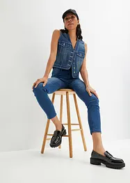 Jeansvest med stretch, bonprix