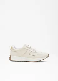 Sneakers med metallic-detaljer, bonprix