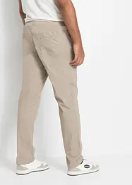 Regular Fit slip on-stretchbukse, Straight, bonprix