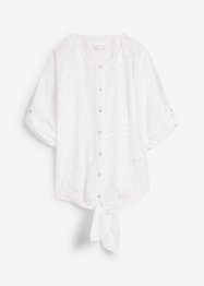 Lett transparent skjortebluse med knute, bpc selection