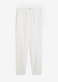 Kort bukse med lin og High Waist-komfortlinning, bpc bonprix collection