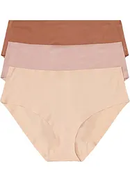 Feel Comfort sømløs panty (3-pack), bonprix