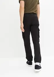 Loose Fit pull on-cargobukse, Straight, bonprix