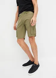 Bermudashorts med stretch og cargolommer, Regular Fit, bonprix