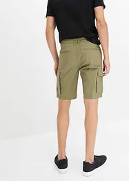 Bermudashorts med stretch og cargolommer, Regular Fit, bonprix