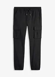 Loose Fit pull on-cargobukse, Straight, bonprix