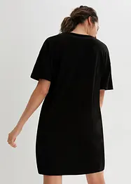 T-shirt kjole med V-utringning, oversized (2-pack), bonprix