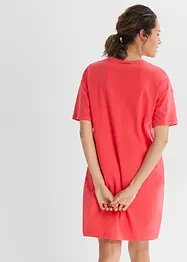 T-shirt kjole med V-utringning, oversized (2-pack), bonprix