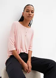 Boxy topp i myk viskosemiks, bonprix