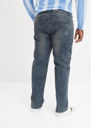 Loose Fit cargo-jeans, Straight, John Baner JEANSWEAR