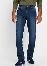 Slim fit-jeans i lett materiale med stretch, Straight, bonprix