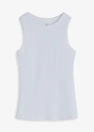 Ribbet topp i 100% økologisk bomull, bonprix