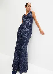 Mermaid-shape paljettkjole, bonprix