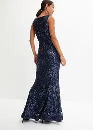 Mermaid-shape paljettkjole, bonprix