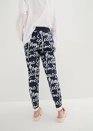 Slip on-bukse med trykk, bonprix