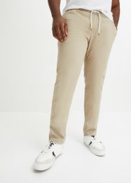 Slim Fit slip on-bukse med stretch, Straight, bpc bonprix collection