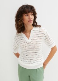 Polo-genser med hullmønster, bpc selection