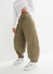 Lett twill-bukse med påsydde lommer, bpc bonprix collection