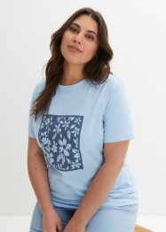 T-skjorte med blomsterprint, bpc bonprix collection