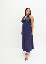 Halterneck-kjole med paljetter, BODYFLIRT boutique