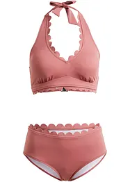 Halterneck-bikini (2-delt sett) av resirkulert polyamid, bonprix