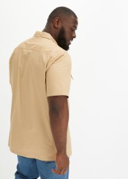 Kort arm - Skjortejakke av økologisk bomull, bpc selection