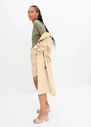 Topp av økologisk bomull, 3/4-lang arm, bonprix