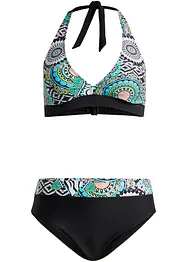 Halterneck-bikini (2-delt sett), av resirkulert polyamid, bonprix