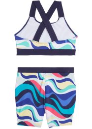 Sporty bikini av resirkulert polyamid til barn (2-delt sett), bpc bonprix collection
