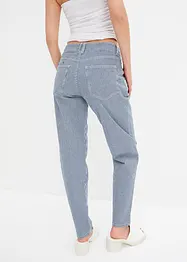 Barrel-jeans stripet, bonprix