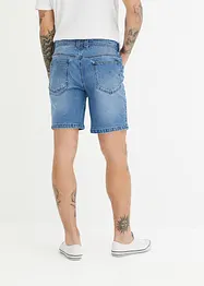 Lang jeansshorts med stretch, Regular Fit, John Baner JEANSWEAR