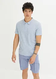 Poloshirt, kort arm, av økologisk bomull, med print, bpc bonprix collection