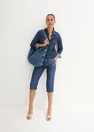 Capri Boyfriend-jeans av TENCEL™ Lyocell, John Baner JEANSWEAR