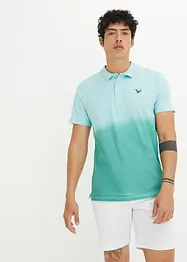 Poloshirt, kort arm, av økologisk bomull med fargegradering, bonprix