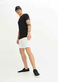 Lang stretch-shorts med elastisk linning, Regular Fit, bpc bonprix collection