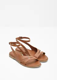 Sandal i skinn, bonprix