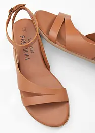 Sandal i skinn, bonprix