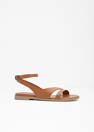Sandal i skinn, bonprix