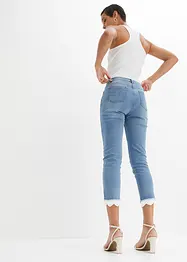 Stretchjeans med bord, bonprix