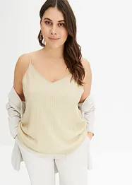 Singlet med glitter-effekt, bonprix
