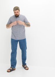 Poloskjorte, kortermet med med komfortsnitt og print, bpc bonprix collection