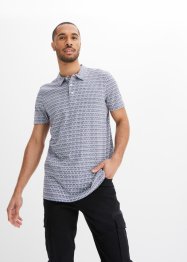 Poloskjorte, kortermet med med komfortsnitt og print, bpc bonprix collection