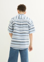 Stripet kortermet skjorte til barn, bpc bonprix collection