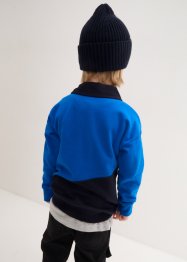 Polo-sweatshirt av økologisk bomull til barn, bpc bonprix collection